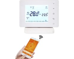 Bolture Slimme Thermostaat - Thermostaat - Slim - App - Wifi - Thermostaat Voor cv - Gas Boiler
