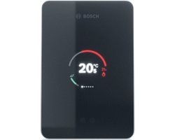 Bosch EasyControl slimme thermostaat - zwart (bedraad)