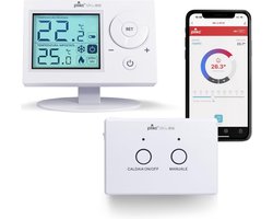 Digitale Draadloze WiFi Kamerthermostaat - Met App en Spraakbesturing