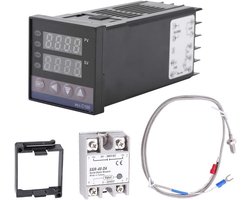 Digitale PID Temperatuurregelaar met Thermostaat Switch 0-1300°C voor Verwarming Kits