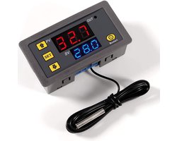 Digitale Temperatuurregelaar met Waterdichte Sonde - Verwarming en Koeling Thermostaat Schakelaar -50℃ tot 110℃