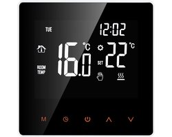 Digitale thermostaat vloerverwarming - smart lcd-display touchscreen weekprogrammeerbare elektrische vloerverwarming