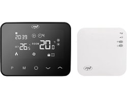 Draadloze slimme thermostaat met wifi voor verwarmingssystemen – 4 programma's, handmatige en economische modus, tuya smart bediening