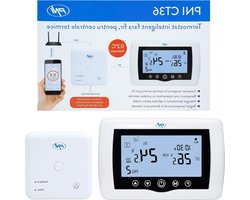 Draadloze slimme thermostaat - WiFi-internetbediening - thermische energiecentrales - TuyaSmart APP