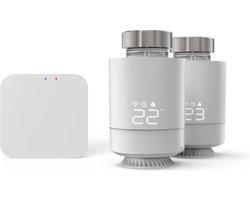 Hama Verwarmingsregeling Wifi 2x Slimme Radiatorthermostaat + Basis