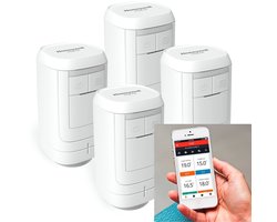 Honeywell Home evohome draadloze thermostaatknop zonder lokale bedieningsmogelijkheid - 4 stuks (HR914)
