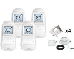 Honeywell Home Evohome HR93 Radiatorthermostaat - 4 stuks