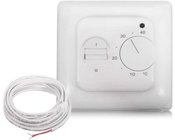Inbouw Kamerthermostaat voor Elektrische Vloerverwarming met Externe Temperatuursensor