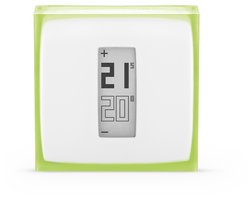 Netatmo Slimme Thermostaat Modulerend - Smart Thermostaat voor CV - Werkt met Google Home, Alexa & Apple Homekit - Draadloos - Wit