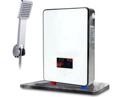 OxyFlowzy® - Doorstroomverwarmer Met Douchekop set – Doorstromer met Toucheknop – Doorstromer Douche Elektrisch – Automatische Thermostaat Digitale Bediening