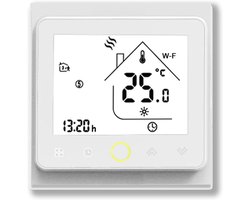 Programmeerbare Wi-Fi Thermostaat met Touchscreen voor Verwarming en Koeling
