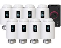 Programmeerbare Wifi Radiator Thermostaat Klep - Slimme CV-Regeling met App Bediening