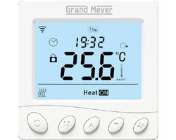 Programmeertbare Wi-Fi thermostaat W350, 16A, 230 V, Wit