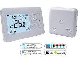 QH Basic Wifi infrarood verwarming draadloze thermostaat met compacte opbouw ontvanger
