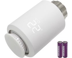 Slimme Radiator Thermostaat - Programmeerbaar, Zigbee Compatibel, WiFi Bedienbaar met App