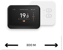 Slimme Thermostaat Controller | WiFi | Energie-inzicht | Hold Temp | Holiday-modus | Spraakgestuurd | Vorstbescherming | App | Alexa