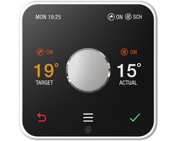 Slimme Thermostaat voor Verwarming en Warm Water met Hub - Energiebesparend en Intuïtief