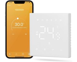 Slimme Thermostaat WiFi voor CV-Ketel en Vloerverwarming - Agenda & App Bediening