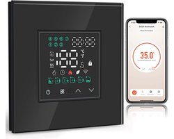 Slimme Waterthermostaat Programmeerbaar voor Warmwaterinstallatie - Compatibel met Alexa en Google Home