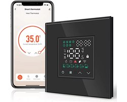 Slimme Wifi Kamerthermostaat voor Verwarming en Vloerverwarming - Programmeerbare Temperatuurregeling