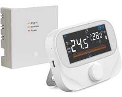 Slimme Wifi Radiatorknop Thermostaat met App Bediening en Programmeerbare Schema's