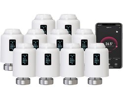 Slimme WiFi Radiatorknop voor Thermostaat - Directe Bediening & Zonder Gateway