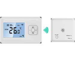 Slimme WiFi Thermostaat met App en Spraakbediening voor Gasboilers