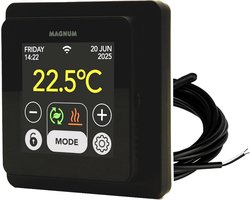 Slimme WiFi Thermostaat met Vloersensor - Tuya App, Google & Alexa Compatibel