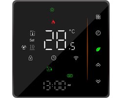 Slimme Wifi Thermostaat voor Elektrische Vloerverwarming met App en Spraakbesturing