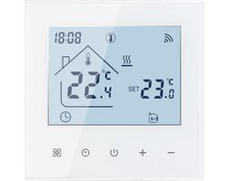 Slimme WiFi Thermostaat voor Ketel- en Vloerverwarming met Touchscreen en App-bediening