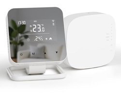 Slimme WiFi Thermostaat voor Vloerverwarming en Gasboilers - Compatibel met Alexa en Google Assistant