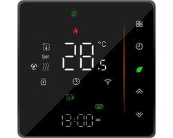 Slimme WiFi Thermostaat voor Waterverwarming met App Bediening en Spraakassistent