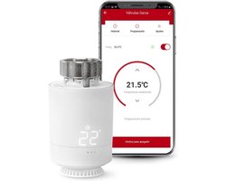 Slimme Zigbee Thermostaatkop voor Radiator - Programmeerbaar & Bedienbaar met App