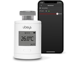 Slimme Zigbee Thermostaatkraan voor Draadloze Radiatorverwarming Controle