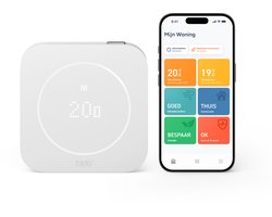 tado° Bedrade Slimme Thermostaat X (2e gen.) - Smart Thermostaat - OpenTherm & Relay - Matter - Google Home, Alexa & Apple Home - Wit