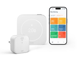tado° Bedrade Slimme Thermostaat X (2e gen.) Starterskit - OpenTherm & Relay - Matter, Google Home, Alexa & Apple Home - Wit