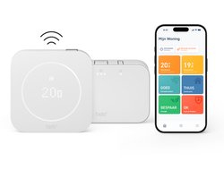 tado° Draadloze Slimme Thermostaat X (2e gen.) Starterskit - OpenTherm & Relay - Matter, Google Home, Alexa & Apple Home - Wit