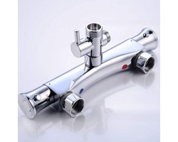 Thermostaat Douchekraan met Veiligheidsknop voor Badkamer