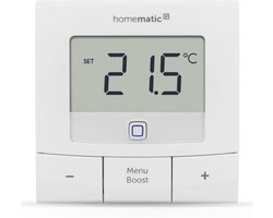 Wandthermostaat Draadloos met Temperatuursensor voor Slimme Radiatorthermostaten - Compatibel met Alexa en Google Home