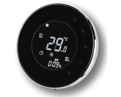 Wi-Fi Thermostat - Programmeerbare Touchscreen Thermostat voor Verwarming en Airconditioning met Smartphone Afstandsbediening
