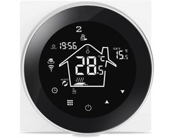 WiFi Thermostaat voor Elektrische Vloerverwarming 16A – Programmeerbare Touchscreen Temperatuurregelaar