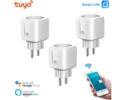 3 stuks - Slimme Stekker - Smart Plug