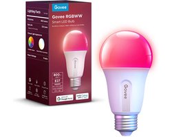 Govee RGBWW Smart LED Bulb E27 (800lm)