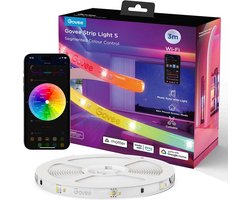 Govee Strip Light S 3 m - led strip - RGBICW - app-bediening - Alexa/Google - Matter compatibel