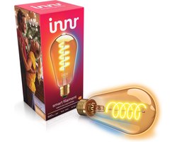 Innr E27 filament lamp - werkt met Philips Hue* - Zigbee - LED smart bulb - warmwit tot koelwit licht - Edison - slimme verlichting - 620 lumen - dimbaar - 1 pack