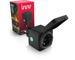 Innr Slimme Stekker - Zigbee - werkt met Philips Hue* - Buiten Stekker - Outdoor Smart Plug met Energiemeter - IP54 Waterdicht - 1 Stuk