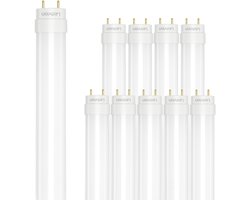Ledvion - 10X LED TL Buis 150CM - LED Starter - 22W - 6500K