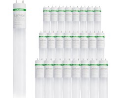 Ledvion - 25X LED TL Buis - 60CM - 6.3W - 6500K - 175lm/W