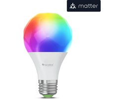 Nanoleaf Matter E27 Smart Bulb - Slimme Verlichting - E27 Fitting - Matter, Google, Alexa