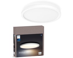 Philips Hue Aurelle paneellamp – warm- tot koelwit licht – wit – rond